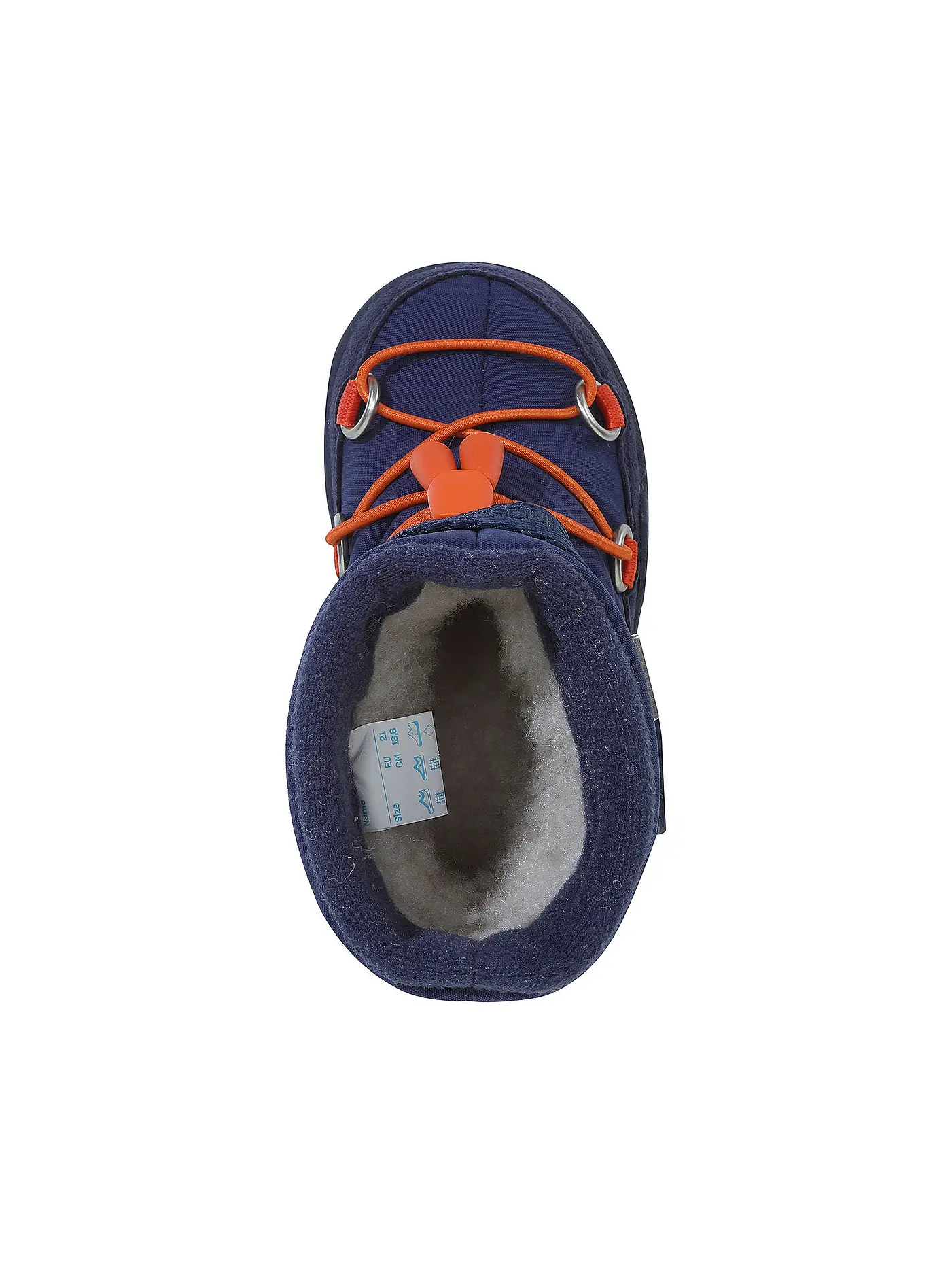 AFFENZAHN | Kinder Winterstiefel SNOWY FROSCH | blau
